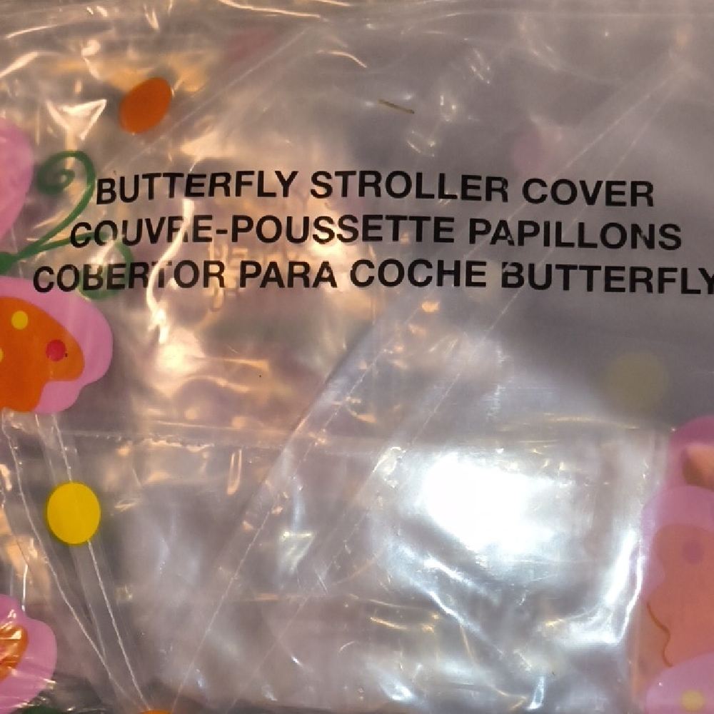 Butterfly Stroller Cover - Multicolor